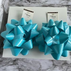 Tiffany Colored 2 Count each Large Gift Wrap Bow